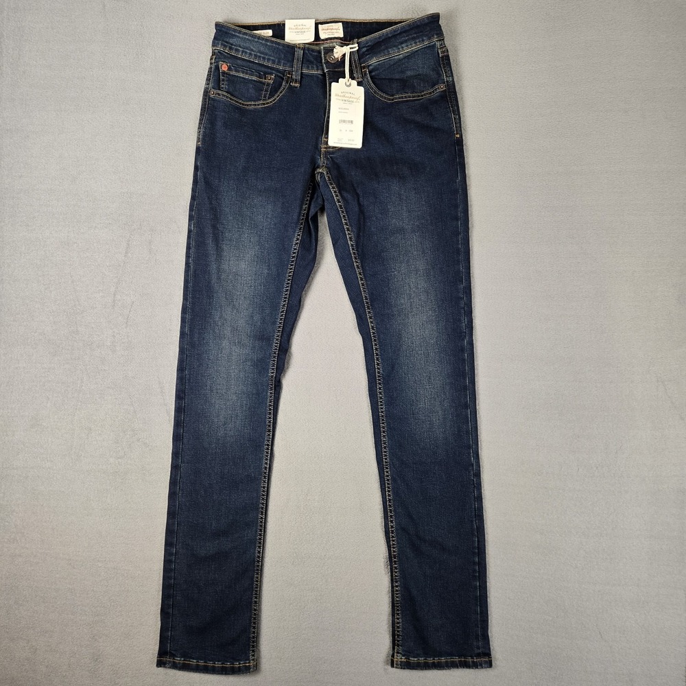 Weatherproof Vintage Slim Fit‎ Jeans Mens 30x34 WeatherSoft Comfort Blue NWT